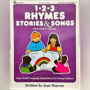 Totline Books 1-2-3 Rhymes Stories & Songs (1992)